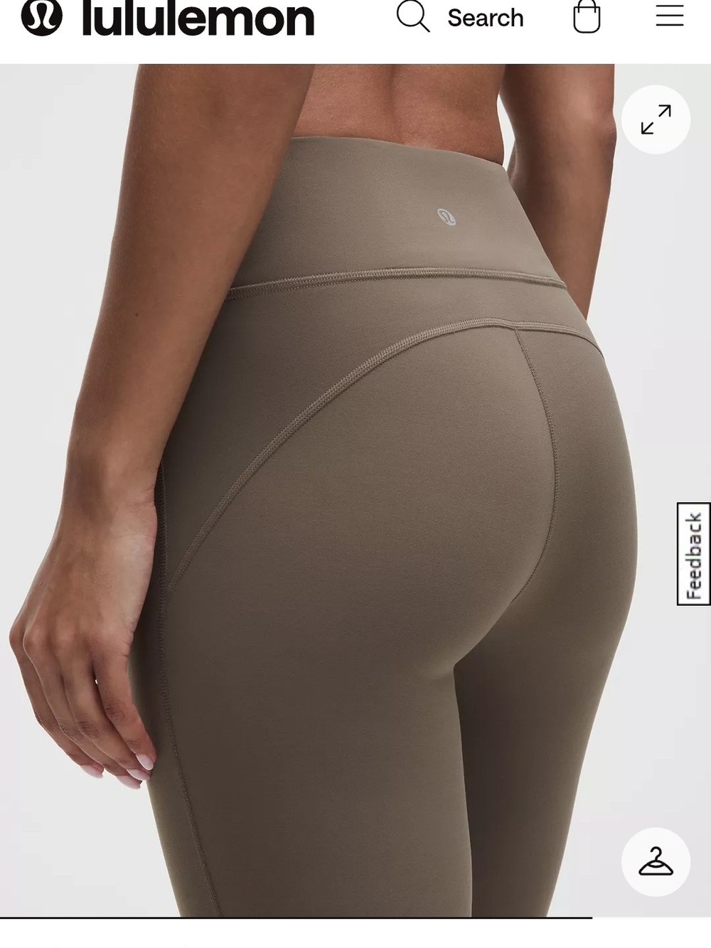 lululemon Align™ High-Rise Mini-Flare Pant Regular in olive green Size US 6 NWOT